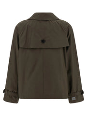 Max Mara Bicolor Cotton Coat