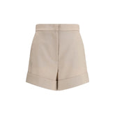 Max Mara Bicolor Fleece Wool Short And Mini Shorts