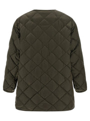 Max Mara Bicolor Polyamide Full-Length Jacket