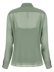 Max Mara Bicolor Silk Blouse