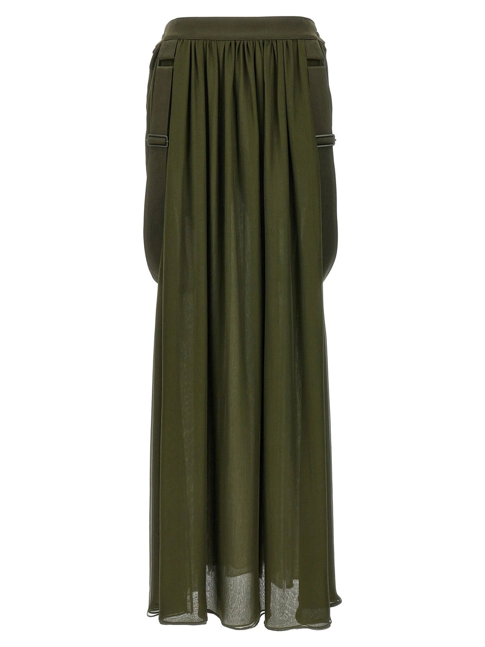 Max Mara Bicolor Silk Mini Skirt - IT44