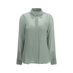 Max Mara Bicolor Silk Shirt - IT44 | L