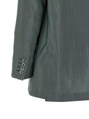 Max Mara Bicolor Virgin Wool Blazer