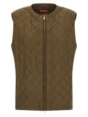 Max Mara Bicolor Virgin Wool Coat