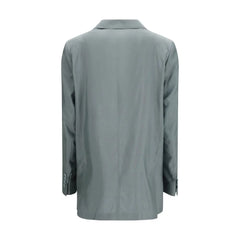 Max Mara Bicolor Wool Oves Aries Blazer