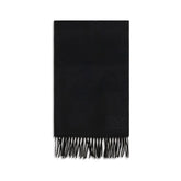 Max Mara Black Cashmere Scarf