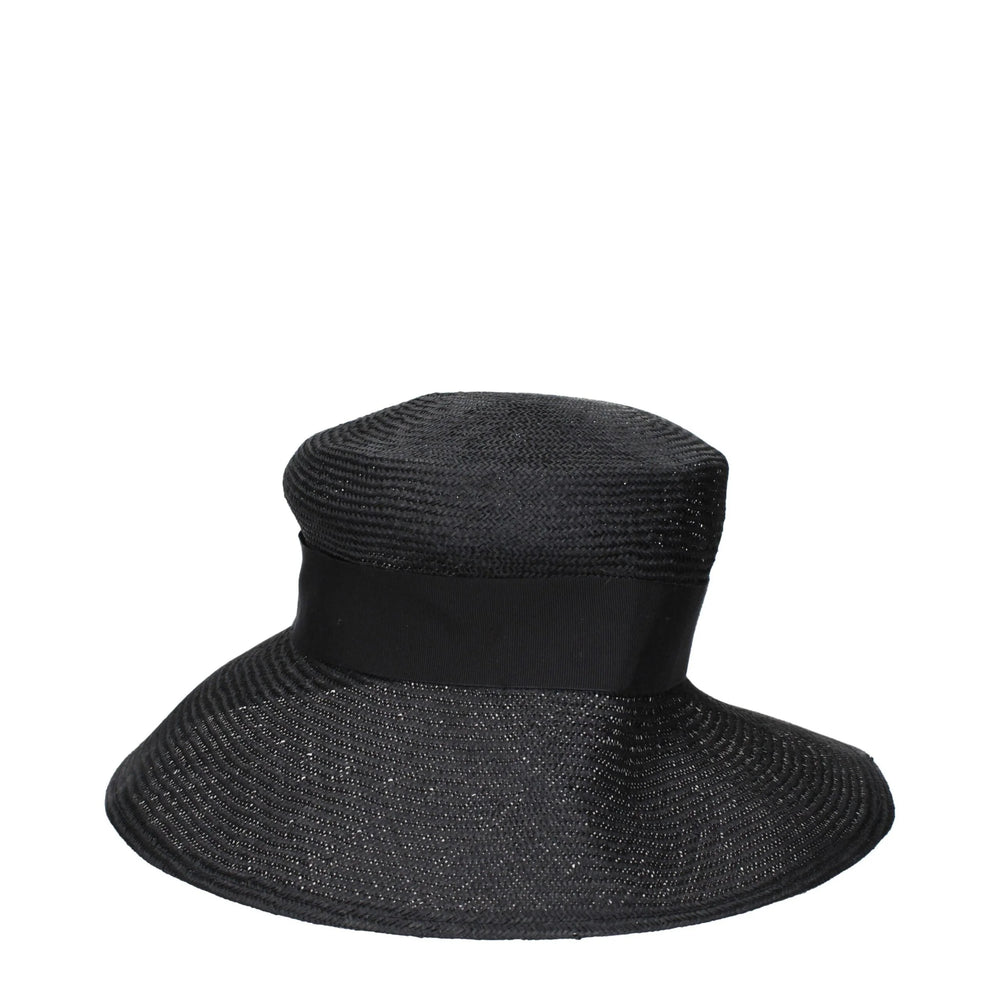 Max Mara Black Fibres Sunhats