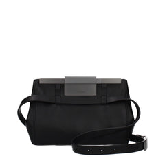 Max Mara Black Leather Crossbody Bag