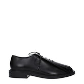 Max Mara svarta läderoxford skor - EU36/US6