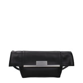Max Mara Sac bandoulière en cuir noir