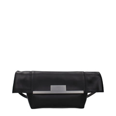 Max Mara Black Leather Shoulder Bag