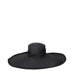 Max Mara Black Paper Sunhats - 57 cm|S