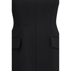 Max Mara Black Polyester Casual Dress - IT38 | S