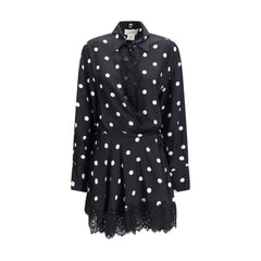 Max Mara Black Silk Casual Dress