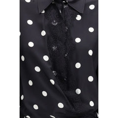 Max Mara Black Silk Casual Dress