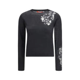 Max Mara Black Silk Sweatshirt