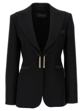 Max Mara Musta virgin villasta oleva bleiseri