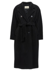 Max Mara Black Virgin Wool Coat