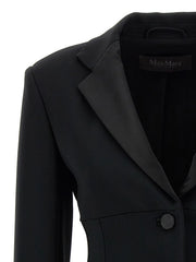 Max Mara Black Viscose Blazer