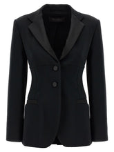 Max Mara Black Viscose Blazer