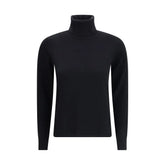 Max Mara Black Wool Turtleneck
