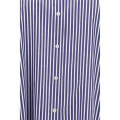 Max Mara modra bombažna srajca z vzorcem