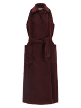 Max Mara Bordeaux Wool Coat