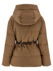 Max Mara Brown Camel Hair Full-Length Jacket