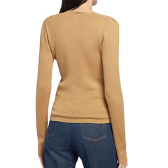 Max Mara Brown Cashmere Sweatshirt - XL