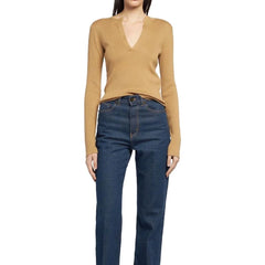 Max Mara Brown Cashmere Sweatshirt - XL