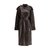 Max Mara Brown Cotton Coat