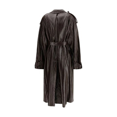 Max Mara Brown Cotton Coat