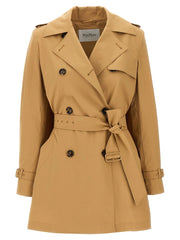 Max Mara Brown Cotton Coat