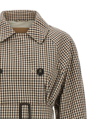 Max Mara Brown Cotton Coat - IT42