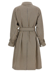 Max Mara Brown Cotton Coat - IT42