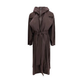 Max Mara Brown Polyamide Trench Coat - S-M - Trench Coats