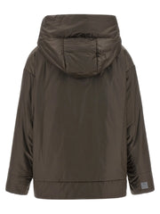 Max Mara Brown Polyester Shell Jacket