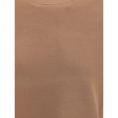 Max Mara Brown Polyester T-Shirt - L