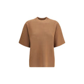 Max Mara Brown Polyester T-Shirt - L