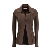 Max Mara Brown Viscose Cardigan