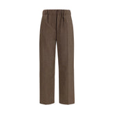 Max Mara Brown Wool Casual Pants