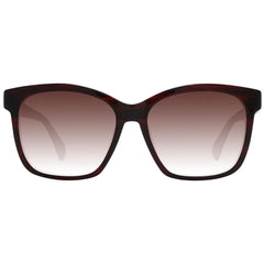 Max Mara Burgundy Plastic Sunglasses