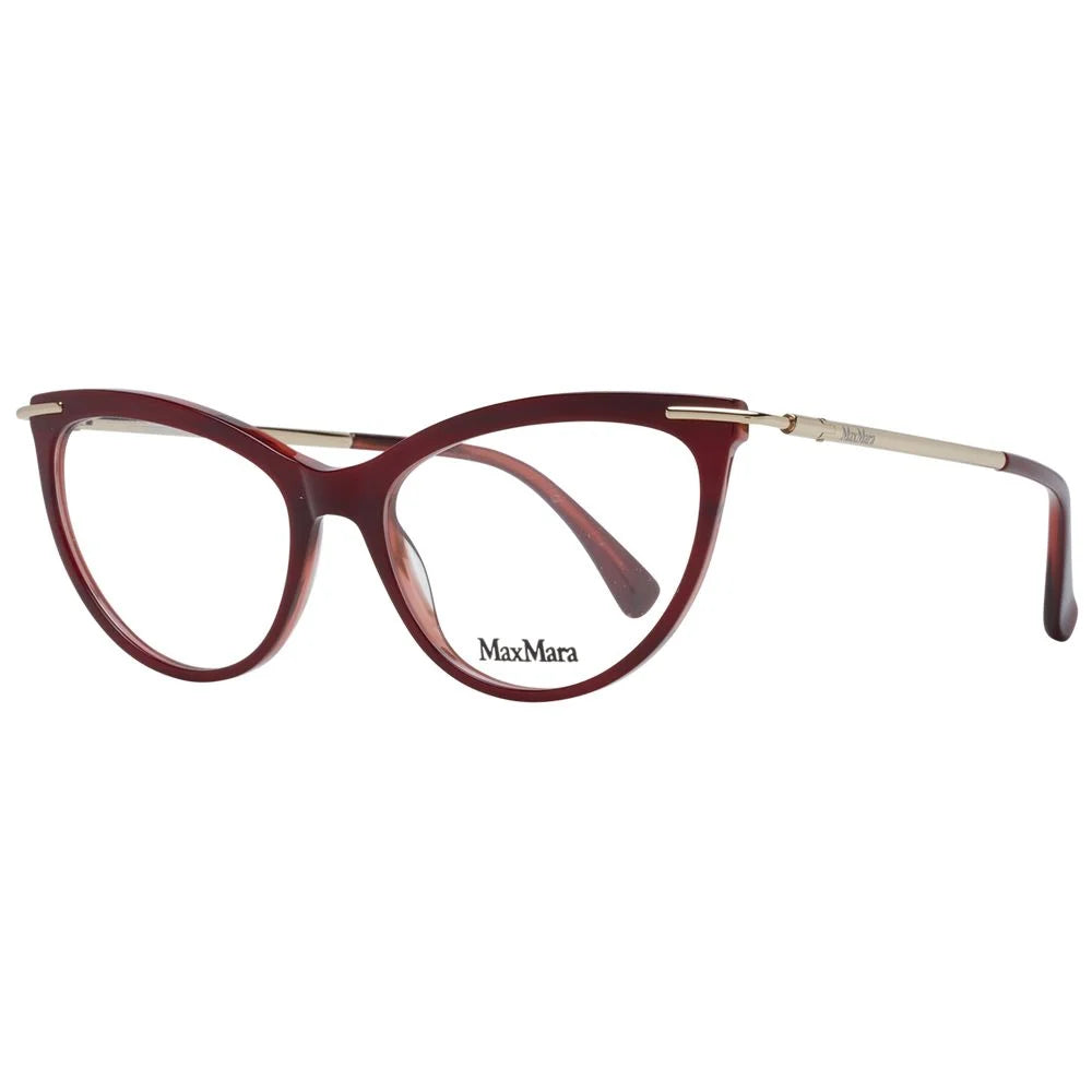 Max Mara Burgundy Women Glasses Frame - Eyeglasses