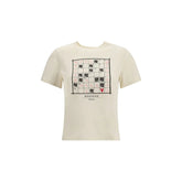 Max Mara Cream Cotton T-Shirt
