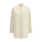 Max Mara Cream Wool Shirt