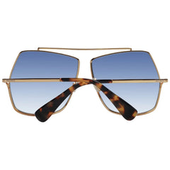 Max Mara Gold Metal Sunglasses