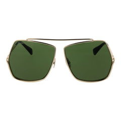 Max Mara Gold Women Sunglass