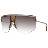 Max Mara Gold Women Sunglass