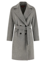 Max Mara Gray Cashmere Coat