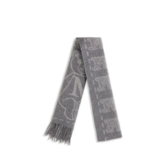 Max Mara Gray Cashmere Scarf